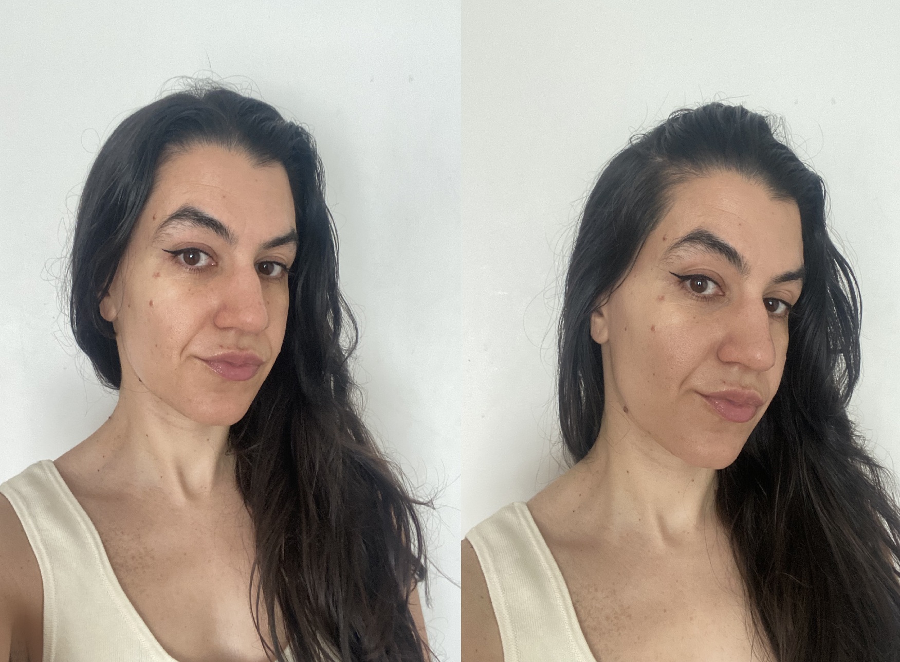 Before and after Ultra Violette Future Fluid | Space NK Before and after Ultra Violette Future Fluid | Space NK